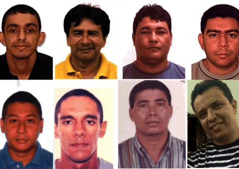 Veja  fotos dos oito policiais presos  durante operação  em Manaus